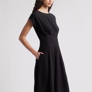 Nordstrom Black A-Line Dress